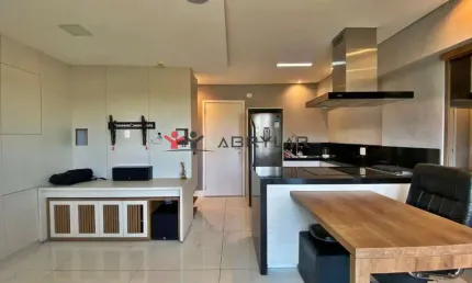 Apartamento para alugar em jundiaí, centro, com 1 suíte, com 46 m², condomínio línea home style