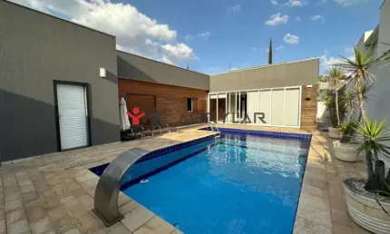 Casa para alugar em jundiaí, jundiaí mirim, com 3 suítes, com 382 m², terras de são carlos