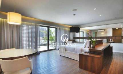 Flat com 1 dormitório à venda, 107 m² por R$ 631.000,00 - Barra da Tijuca - Rio de Janeiro/RJ