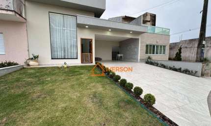 Casa em condomínio fechado com 3 quartos à venda na Avenida Alan Kardec, 1270, Balneário Três Marias, Peruíbe