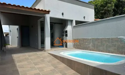Casa com 2 quartos à venda na Avenida Luciano de Bona, 5001, Parque Balneário Oásis, Peruíbe