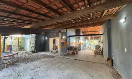 Casa em condomínio fechado com 3 quartos à venda na rua quatro, 8001, jardim são luis, peruíbe, 148 m2 por r$ 430.000