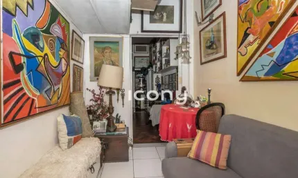 Apartamento com 1 dormitório à venda, 35 m² por r$ 445.000,00 - copacabana - rio de janeiro/rj