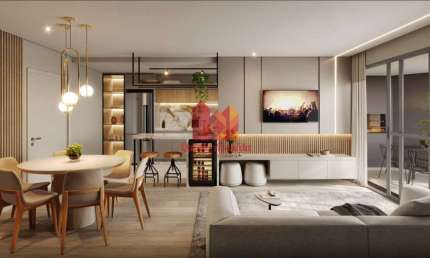 Apartamento com 2 quartos à venda na Rua Fausto Nascimento Bittencourt, 327, Ahú, Curitiba, 72 m2 por R$ 1.041.454