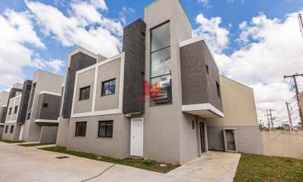 Casa em condomínio fechado com 3 quartos à venda na Rua Rodolfo Bernardelli, 569, Uberaba, Curitiba, 105 m2 por R$ 639.000