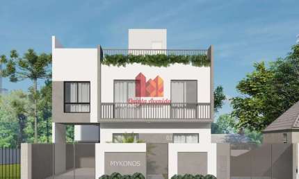 Casa em condomínio fechado com 3 quartos à venda na RUA PROF JOÃO DUCK FILHO, 409, Xaxim, Curitiba, 142 m2 por R$ 627.000