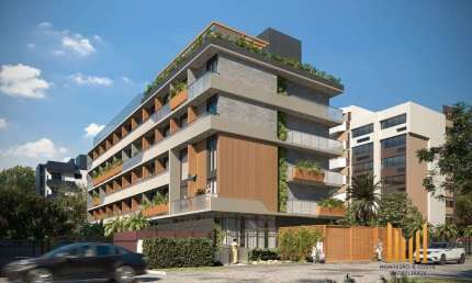 Flat com 1 quarto à venda no Cabo Branco, João Pessoa 