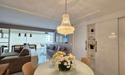 Ludco Greenville, 134m², andar alto, home office, 3 suítes, fino acabamento, climatizado, decorado. Agende sua visita!