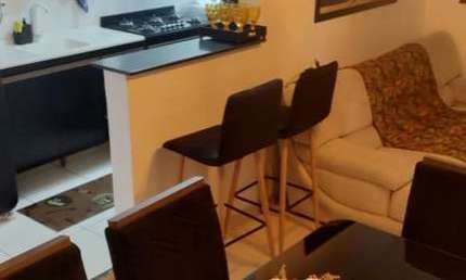 Apartamento para Locação em Mogi das Cruzes, Loteamento Mogilar, 2 dormitórios, 1 banheiro, 1 vaga