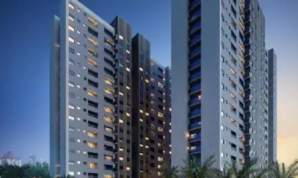 Apartamento para Venda em Mogi das Cruzes, Mogi Moderno, 2 dormitórios, 1 suíte, 2 banheiros, 1 vaga