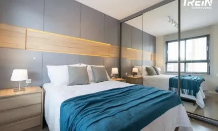 Apartamento com 1 quarto à venda na Rua Reinaldino Schaffenberg de Quadros, 201, Alto da Glória, Curitiba, 34 m2 por R$ 489.138