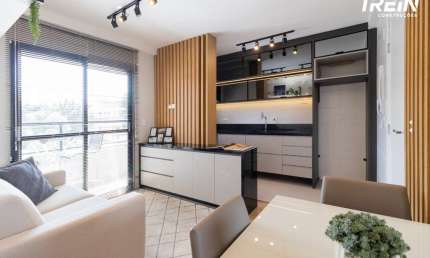 Apartamento com 2 quartos à venda na Rua Reinaldino Schaffenberg de Quadros, 201, Cristo Rei, Curitiba, 46 m2 por R$ 634.134