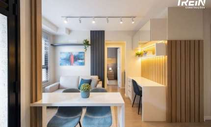 Apartamento com 1 quarto à venda na Rua Reinaldino Schaffenberg de Quadros, 201, Centro, Curitiba, 34 m2 por R$ 489.138