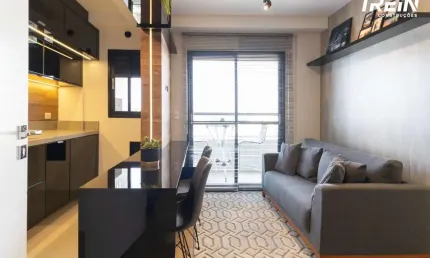 Apartamento com 1 quarto à venda na Rua Reinaldino Schaffenberg de Quadros, 201, Centro, Curitiba, 36 m2 por R$ 641.902