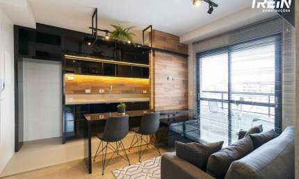 Apartamento com 1 quarto à venda na Rua Reinaldino Schaffenberg de Quadros, 201, Alto da Rua XV, Curitiba, 36 m2 por R$ 641.902