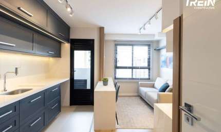 Apartamento com 1 quarto à venda na Rua Reinaldino Schaffenberg de Quadros, 201, Alto da Rua XV, Curitiba, 34 m2 por R$ 489.138