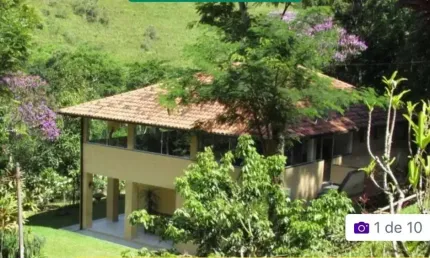 Sítio para Venda em Cachoeiras de Macacu, Papucaia, 4 dormitórios, 4 suítes, 5 banheiros, 2 vagas