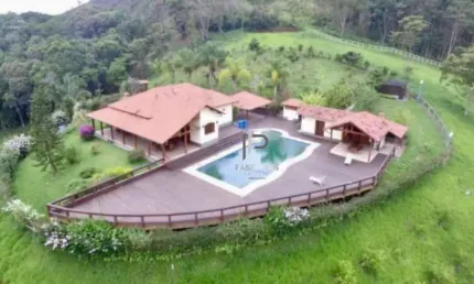 Fazenda para Venda em Teresópolis, Area Rual, 10 dormitórios, 5 suítes, 8 banheiros, 15 vagas