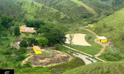 Fazenda para venda em cachoeiras de macacu, area rual, 3 dormitórios, 2 suítes, 2 banheiros, 3 vagas