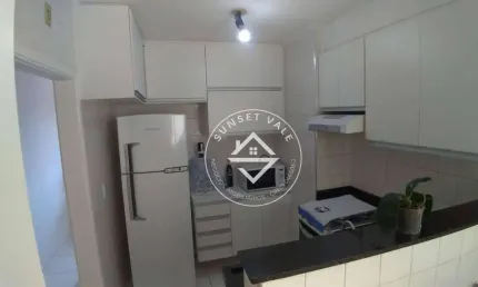 Apartamento  no Edificio Jacarandá com 2 dormitórios à venda, 50 m² - Jardim das Indústrias - São José dos Campos/SP