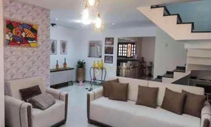 Sobrado Villa Branca com 3 dormitórios à venda, 168 m² por R$ 955.000 - Villa Branca - Jacareí/SP