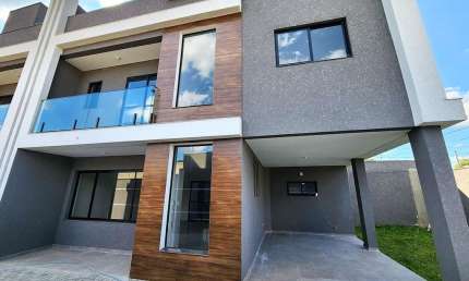 Triplex para Venda em Curitiba, Tingui, 3 dormitórios, 1 suíte, 4 banheiros, 1 vaga
