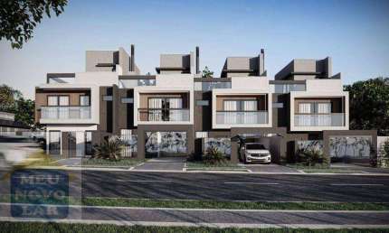 Sobrado com 3 dormitórios à venda, 183 m² por R$ 1.549.900,00 - Santa Felicidade - Curitiba/PR