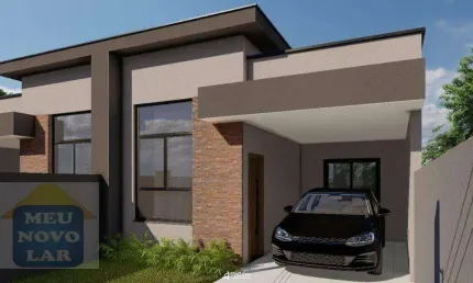 Casa com 2 dormitórios à venda, 86 m² por R$ 599.000,00 - Tindiquera - Araucária/PR
