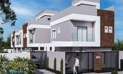 Sobrado com 3 dormitórios à venda, 127 m² por R$ 550.000,00 - Sítio Cercado - Curitiba/PR