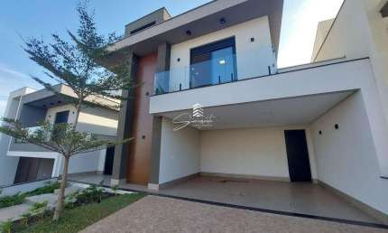 Sobrado com 3 Suítes, piscina e área gourmet à venda, 253 m² por R$ 2.050.000 - Condomínio Residencial Reserva do Engenho - Piracicaba/SP