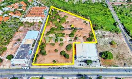 Terreno à venda na Avenida Washington Soares, 2271, Edson Queiroz, Fortaleza
