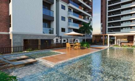 Apartamento com 3 quartos à venda na Rua General Caiado de Castro, S/N, Engenheiro Luciano Cavalcante, Fortaleza