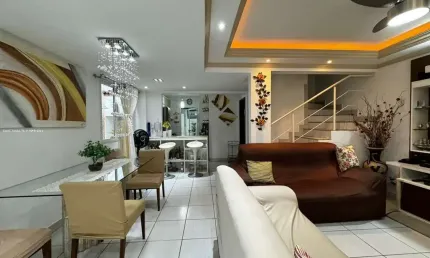 Casa em Condomínio para Venda em Salvador, Stella Maris, 4 dormitórios, 2 suítes, 5 banheiros, 3 vagas