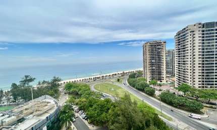 Apartamento 2 quartos suíte 79 m2 Vistão MAR sauna piscina clube ônibus segurança