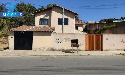 Casa com 2 quartos para alugar na Rua Nove, San Genaro, Ribeirão das Neves