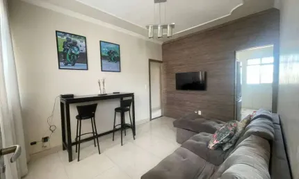 Apartamento à venda em Belo Horizonte, Havaí, com 3 quartos, 60m²