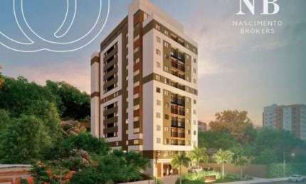 Apartamento com 1 quarto à venda na Rua Osório de Almeida, Poço Rico, Juiz de Fora