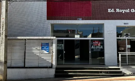 Sala comercial com 211 m2 disponível para locação no royal garden