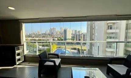 Apartamento semi mobiliado para locação no Condomínio Celebrity Vila Ema, SJC/SP