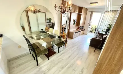 Apartamento com 3 quartos à venda na avenida jorge lacerda, 1835, costeira do pirajubaé, florianópolis por r$ 750.000