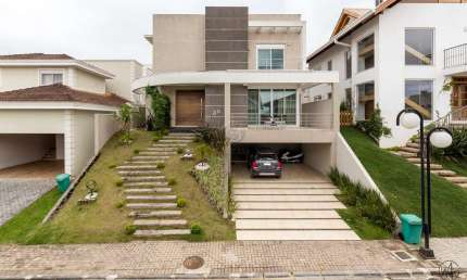 Casa em condomínio fechado com 4 quartos à venda na Rua Luiz Tramontin, 1345, Campo Comprido, Curitiba, 433 m2 por R$ 4.600.000