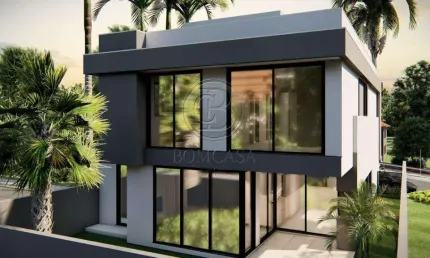 Casa em condomínio fechado com 4 quartos à venda na Rua Hermenegildo Luca, 101, Santa Felicidade, Curitiba, 307 m2 por R$ 3.380.000