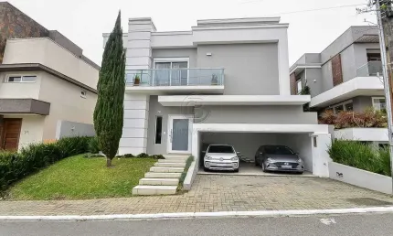 Casa em condomínio fechado com 4 quartos à venda na Rua Hermenegildo Luca, 101, São Braz, Curitiba, 240 m2 por R$ 2.700.000