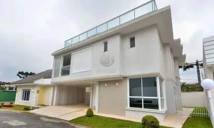 Casa em condomínio fechado com 4 quartos à venda na Rua Antônio Turíbio Teixeira Braga, 136, Santa Felicidade, Curitiba, 251 m2 por R$ 1.950.000
