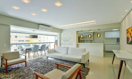 Apartamento com 3 quartos à venda na rua alferes ângelo sampaio, 802, batel, curitiba, 133 m2 por r$ 1.790.000