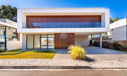 Casa em condomínio fechado com 4 quartos à venda na Rua Inácio Wichnewski, 920, Orleans, Curitiba, 500 m2 por R$ 4.970.000
