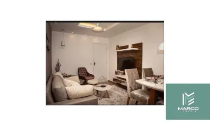 Apartamento com 2 dormitórios à venda, 49 m² por R$ 295.000,00 - Ermitage - Teresópolis/RJ