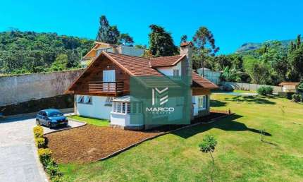 Casa com 4 dormitórios, 250 m² - venda por R$ 2.500.000,00 ou aluguel por R$ 7.625,04/mês - Quebra Frascos - Teresópolis/RJ