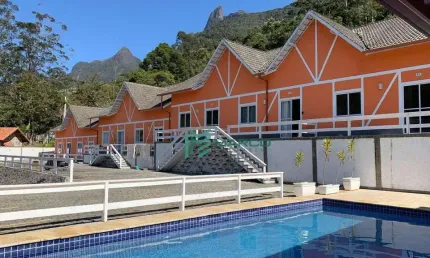 Casa com 3 dormitórios à venda, 99 m² por r$ 530.000 - granja guarani - teresópolis/rj