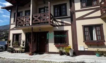 Casa com 2 dormitórios à venda, 74 m² por r$ 395.000,00 - tijuca - teresópolis/rj